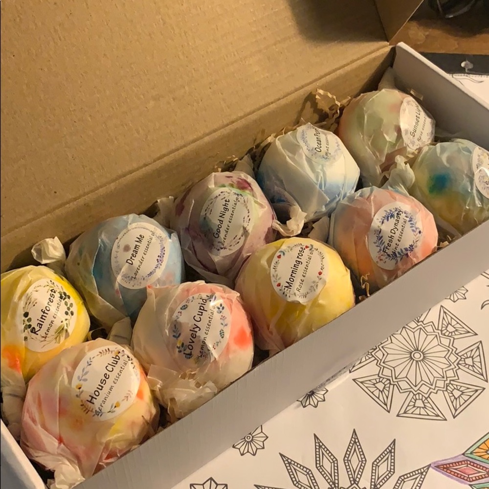 10 Organic bath bombs